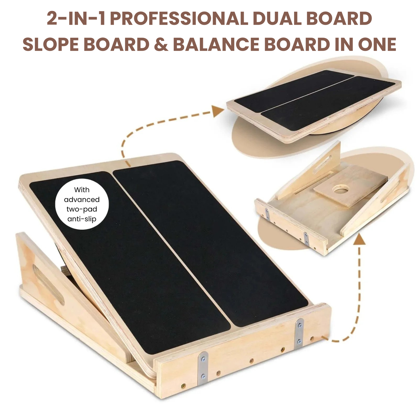Dual Yoga Board